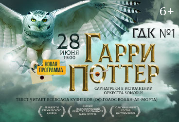 Концерт «Гарри Поттер. Оркестр Sonorus»