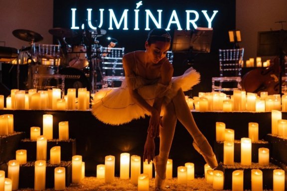 Luminary. Волшебный свет Нового Года и 1000 свечей. Пятигорск